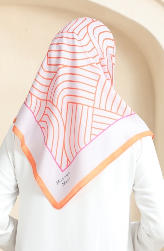 Weicher Baumwollschal 19089-14 Dusty Pink Orange 19089-14