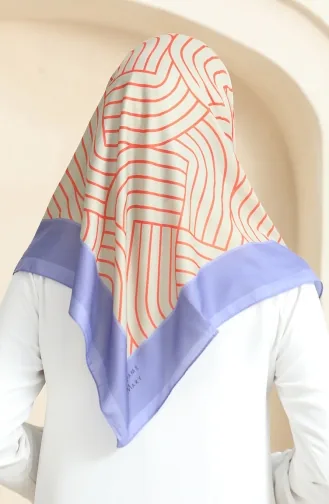 Echarpe Coton Doux 19089-18 Beige Orange 19089-18