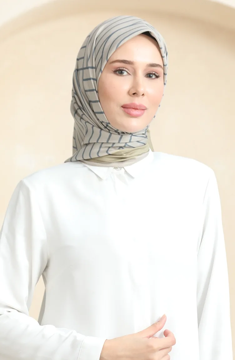 Echarpe Coton Doux 19089-22 Beige Fumé 19089-22