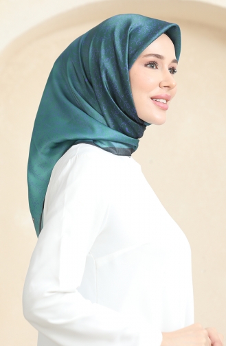 Karaca Echarpe Cristal A Motifs 81074-06 Vert Noir 81074-06
