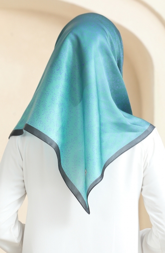 Karaca Echarpe Cristal A Motifs 81074-06 Vert Noir 81074-06