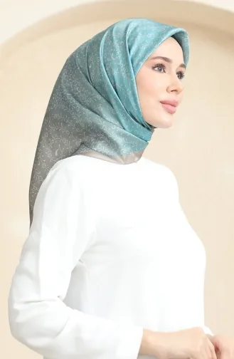 كاراكا - وشاح مُطبع بالكريستال 81074-10 لون أخضر نك 81074-10