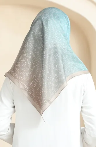 كاراكا - وشاح مُطبع بالكريستال 81074-10 لون أخضر نك 81074-10