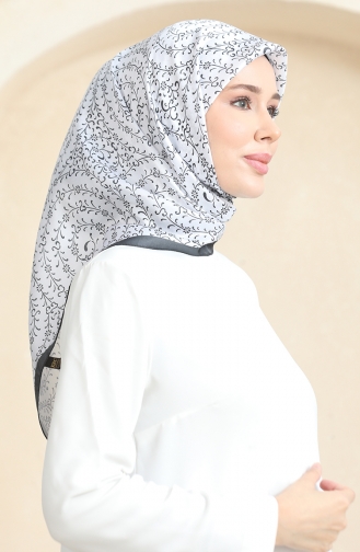Karaca Echarpe Cristal A Motifs 81074-14 Noir Blanc 81074-14