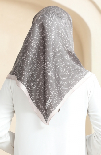 Karaca-patroon Kristallen Sjaal 81074-16 Beige Kaki 81074-16