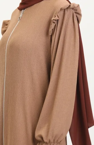 Frilly Abaya 1055-06 Mink 1055-06