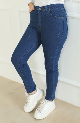 Beyzik Jeans 2781-01 Navy Blue 2781-01