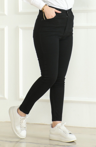 Basic Kot Pantolon 2781-02 Siyah