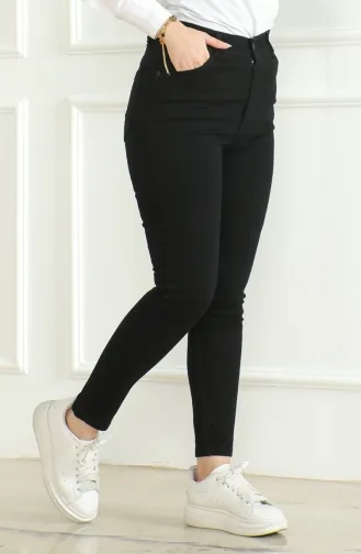 Basic Jeansbroek 2781-02 Zwart 2781-02