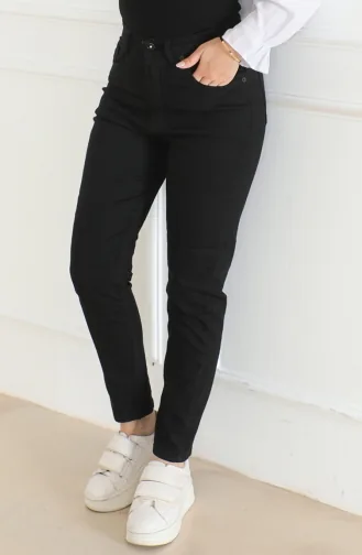 Basic Jeansbroek 2781-02 Zwart 2781-02