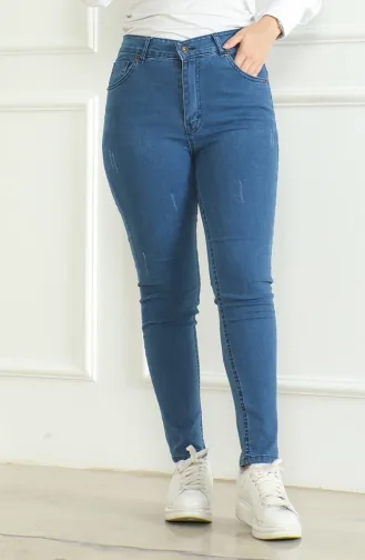 Basic Kot Pantolon 2781-03 Mavi