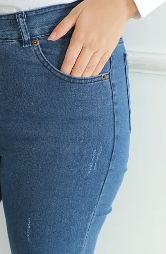 Basic Kot Pantolon 2781-03 Mavi