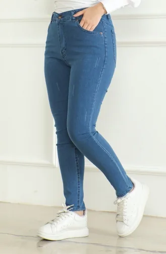 Basic Kot Pantolon 2781-03 Mavi