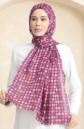 Karaca Châle Doux 81064-05 Pourpre 81064-05