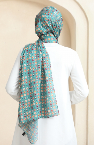 Karaca Soft Shawl 81064-06 Green 81064-06