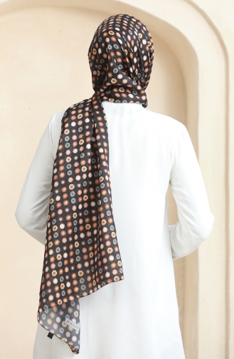 شال سوفت كاراجا 81064-08 أسود 81064-08