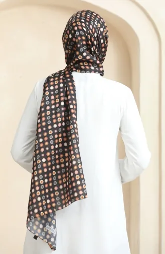 Karaca Châle Doux 81064-08 Noir 81064-08