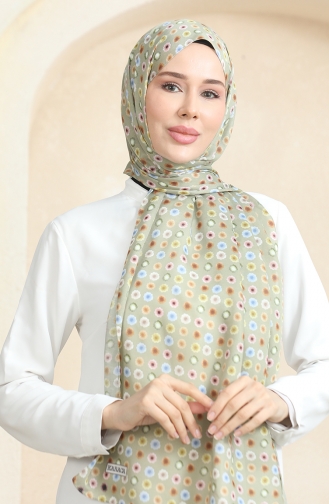 Karaca Soft Shawl 81064-09 Oil Green 81064-09