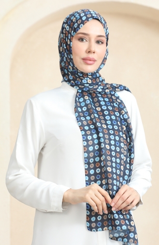Karaca Soft Shawl 81064-12 Navy Blue 81064-12