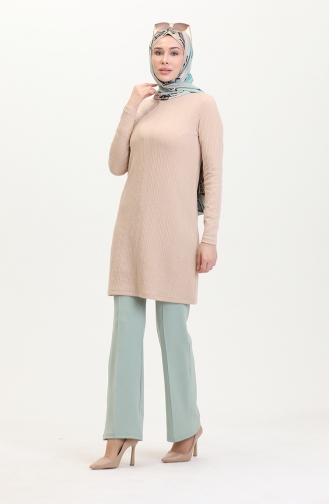 Twisted Camisole Tunic 10344-02 Beige 10344-02