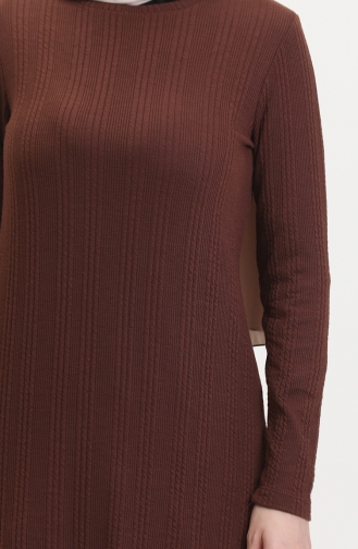 Twisted Camisole Tunic 10344-03 Brown 10344-03