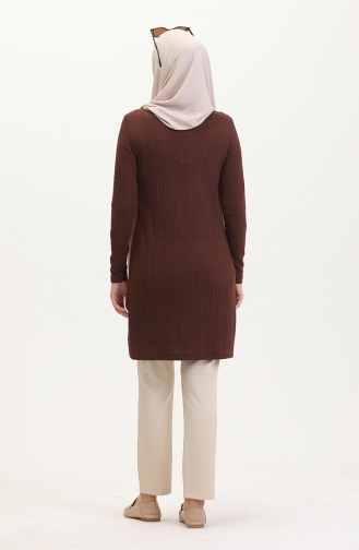 Twisted Camisole Tunic 10344-03 Brown 10344-03