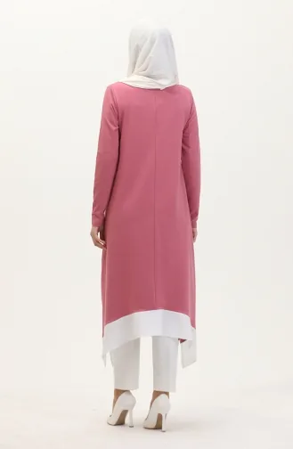 Tunique Jupe Garnie 10508-01 Rose Poudré 10508-01