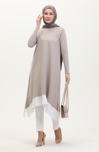 Skirted Tunic 10508-03 Stone 10508-03