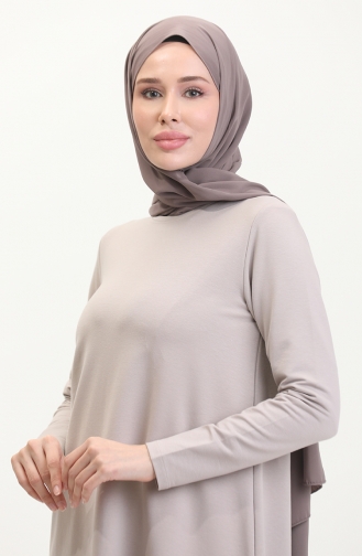 Skirted Tunic 10508-03 Stone 10508-03