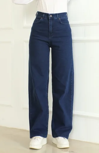 Palazzo Jeansbroek 2929-05 Marineblauw 2929-05