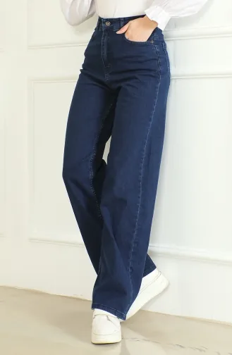 Palazzo Jeansbroek 2929-05 Marineblauw 2929-05