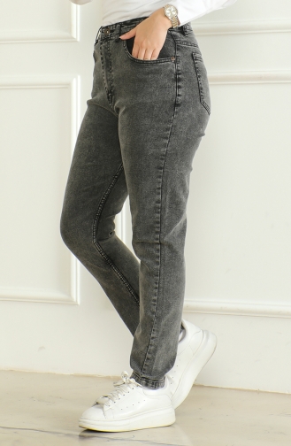 Momjean Salaş Kot Pantolon 5304-03 Gri