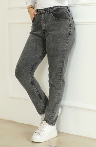 Momjean Salaş Kot Pantolon 5304-03 Gri