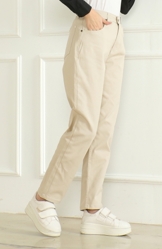 Loose Mom Jeans 5304-04 Stone 5304-04