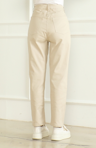 Loose Mom Jeans 5304-04 Stone 5304-04