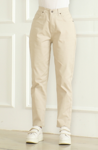 Loose Mom Jeans 5304-04 Stone 5304-04