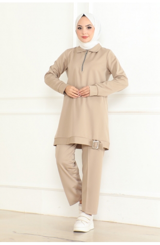 Zeilritsgesp Gedetailleerd Pak 109-05 Beige 109-05