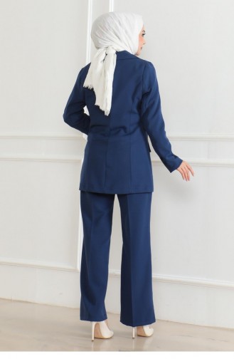 Weste Dreieranzug Indigo 19222 15320