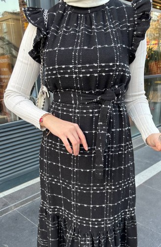 Gilet Tweed 0420-02 Noir 0420-02