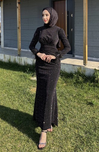 Stone Abendkleid 5511-01 Schwarz 5511-01