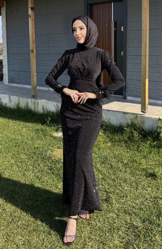 Stone Abendkleid 5511-01 Schwarz 5511-01