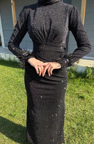Stone Abendkleid 5511-01 Schwarz 5511-01