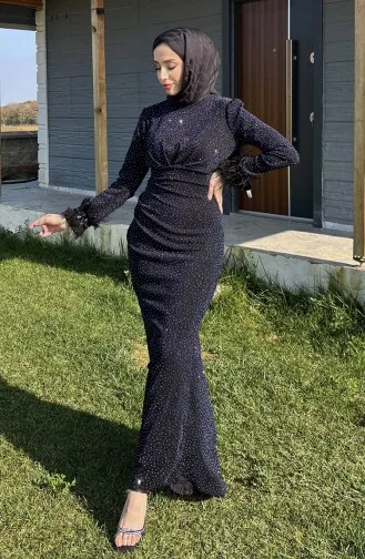 Stone Abendkleid 5511-02 Marineblau 5511-02