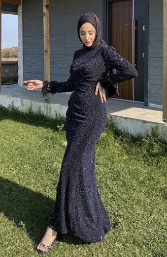 Stone Abendkleid 5511-02 Marineblau 5511-02