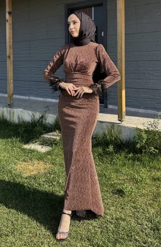 Robe De Soirée Pierre 5511-03 Cuivre 5511-03