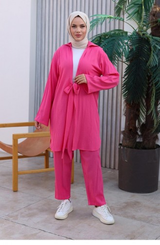 Ensemble Kimono Détail Noué Fuchsia 1225 612