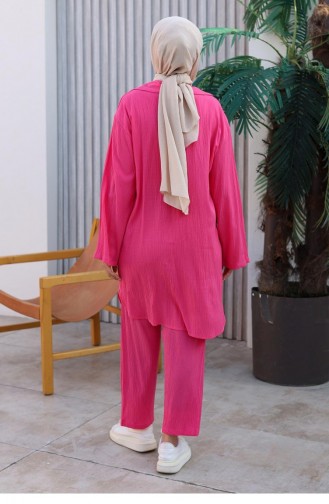 Ensemble Kimono Détail Noué Fuchsia 1225 612
