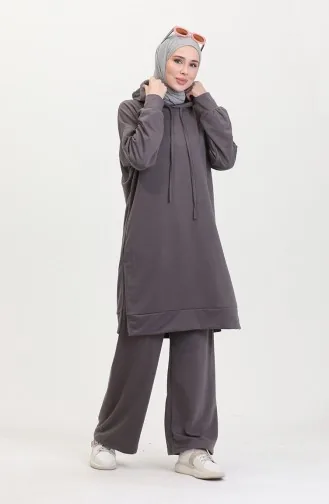 Trainingspak Met Capuchon 0057-08 Antraciet 0057-08