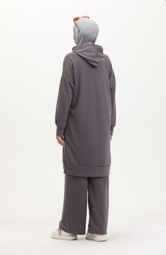 Survêtement A Capuche 0057-08 Anthracite 0057-08