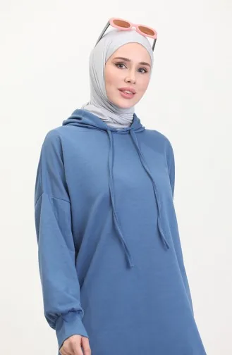 Hooded Tracksuit 0057-09 Indigo 0057-09